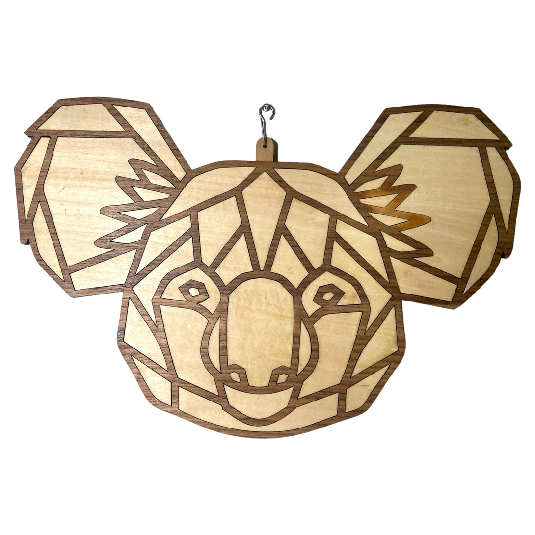 Koala Wall Art - Basswood - LuxArcane